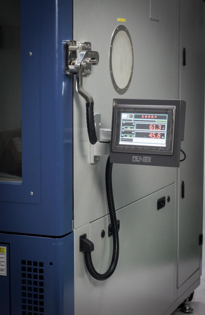 Εύκολη αίθουσα -70°C~150°C δοκιμής λειτουργίας κλιματολογική με τους τροχίσκους εσωτερικό 1000L