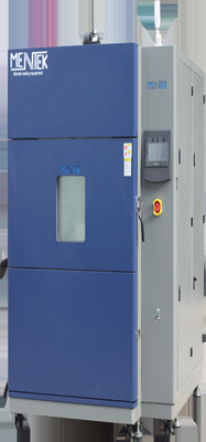 Αποτελεσματική αίθουσα θερμικού κλονισμού για βιομηχανικό με τρία κιβώτια των διπλών πορτών